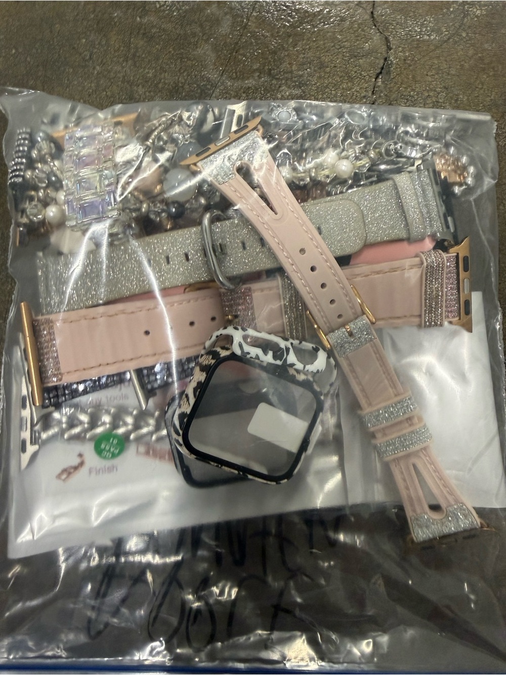 Like new mixed bag of Apple Watch bands and face covers | fits 38/40/41 - Picture 2 of 9